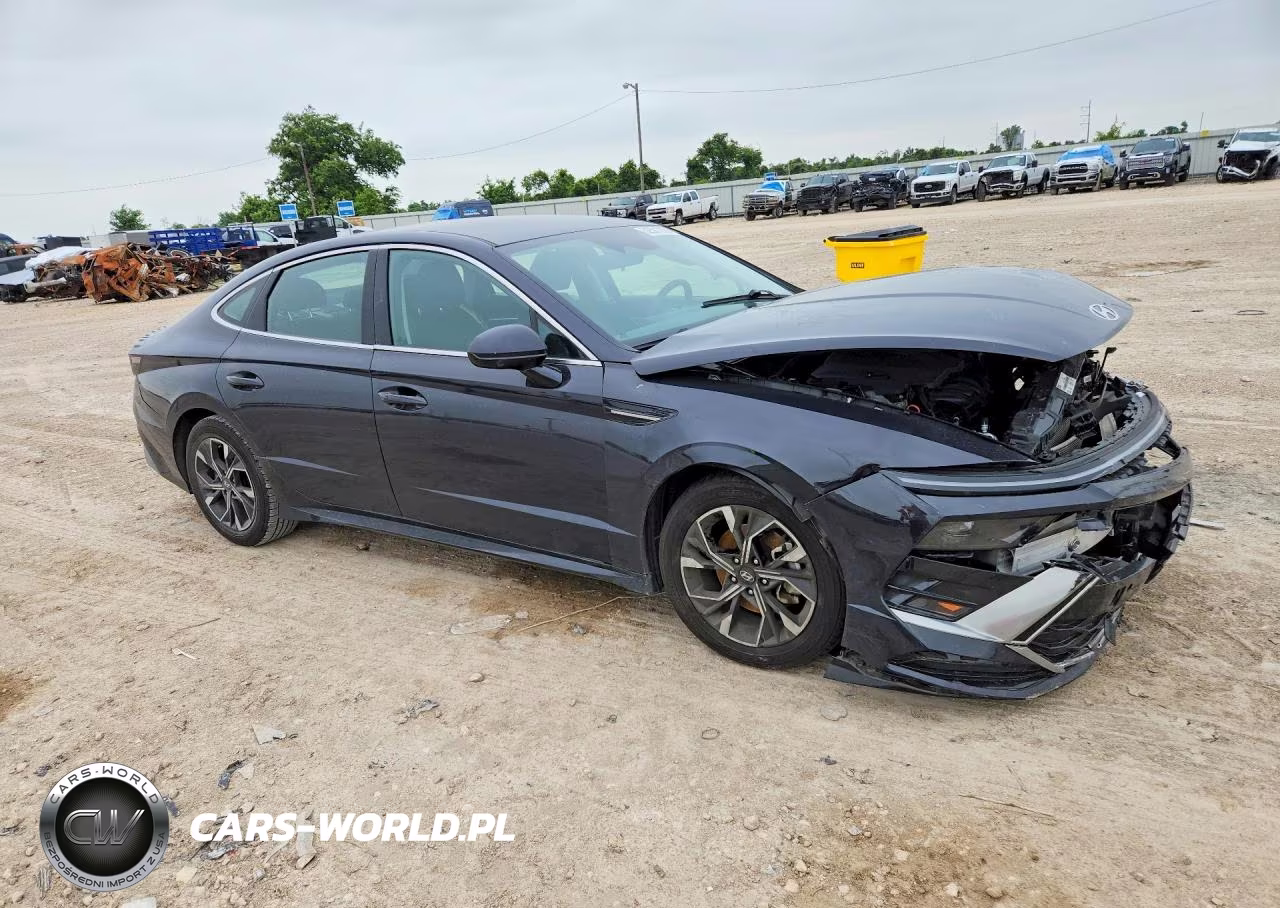 2024 Hyundai Sonata Sel VIN:KMHL64JA2RA376857 - 4