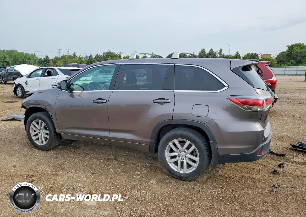 2014 Toyota Highlander Le VIN:5TDBKRFH1ES025742 - 2
