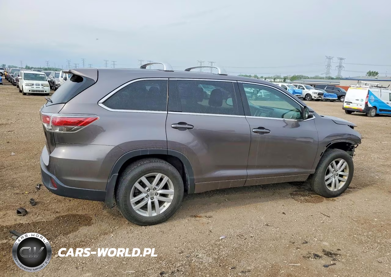 2014 Toyota Highlander Le VIN:5TDBKRFH1ES025742 - 3