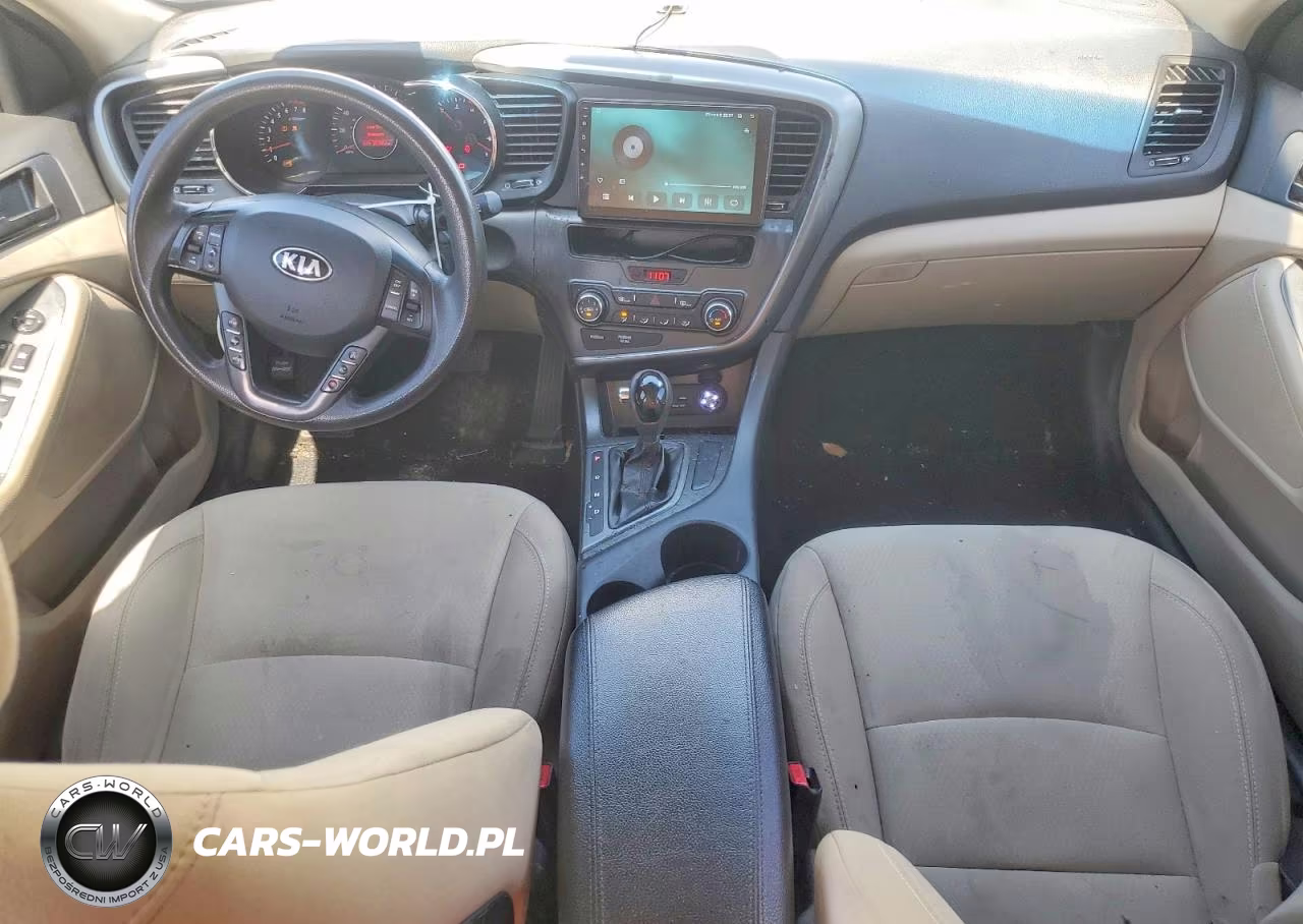 2013 Kia Optima Lx VIN:5XXGM4A76DG237389 - 8