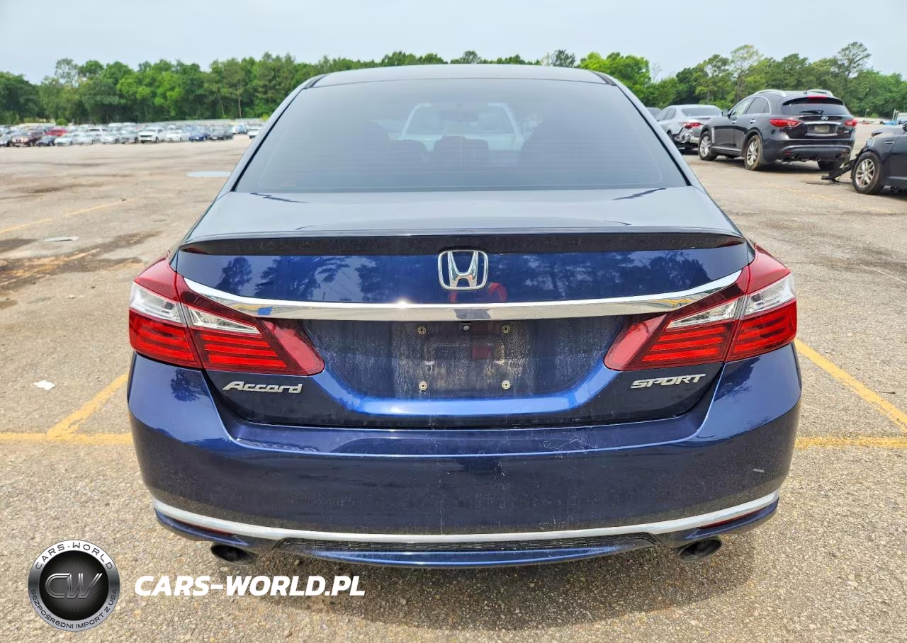 2016 Honda Accord Sport VIN:1HGCR2F51GA163179 - 6