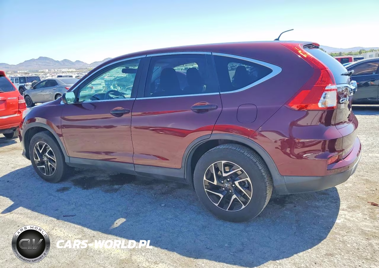 2016 Honda Cr-V Se VIN:2HKRM3H4XGH557063 - 2