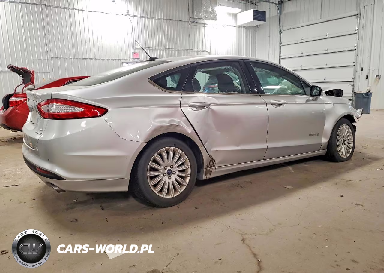 2014 Ford Fusion Se Hybrid VIN:3FA6P0LU1ER187976 - 3