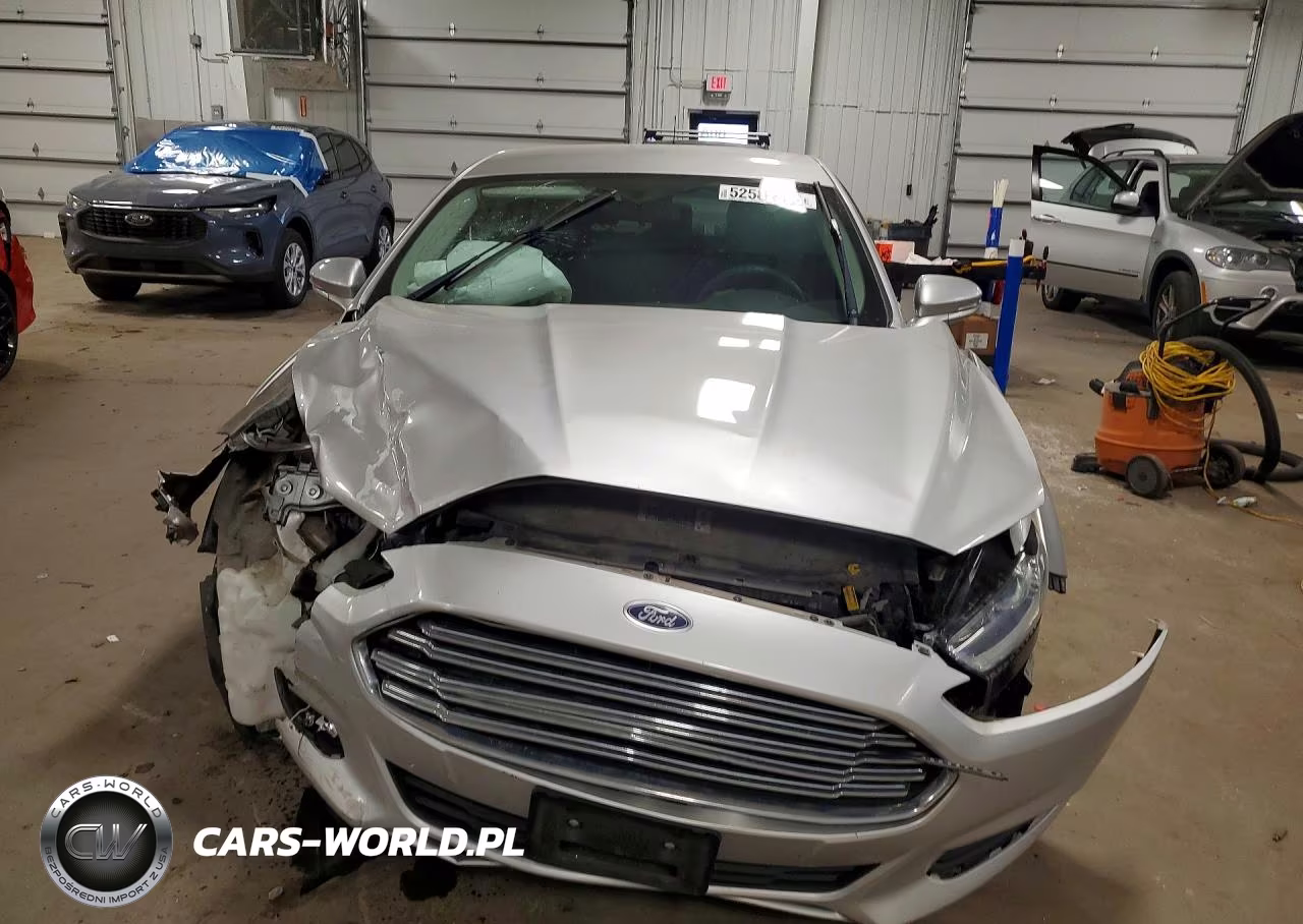 2014 Ford Fusion Se Hybrid VIN:3FA6P0LU1ER187976 - 5
