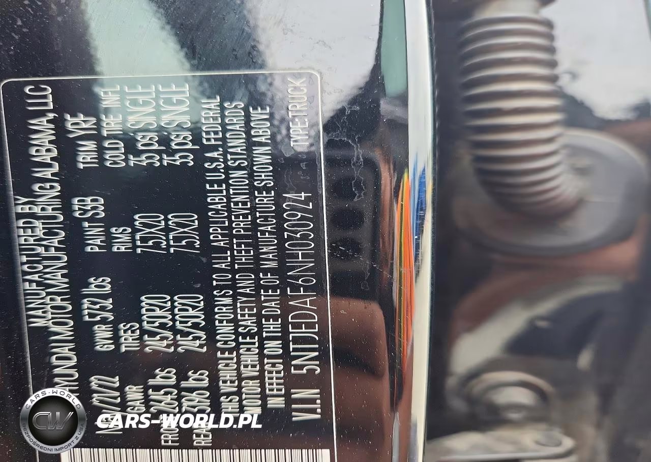 2022 Hyundai Santa Cruz Limited VIN:5NTJEDAF6NH030924 - 12