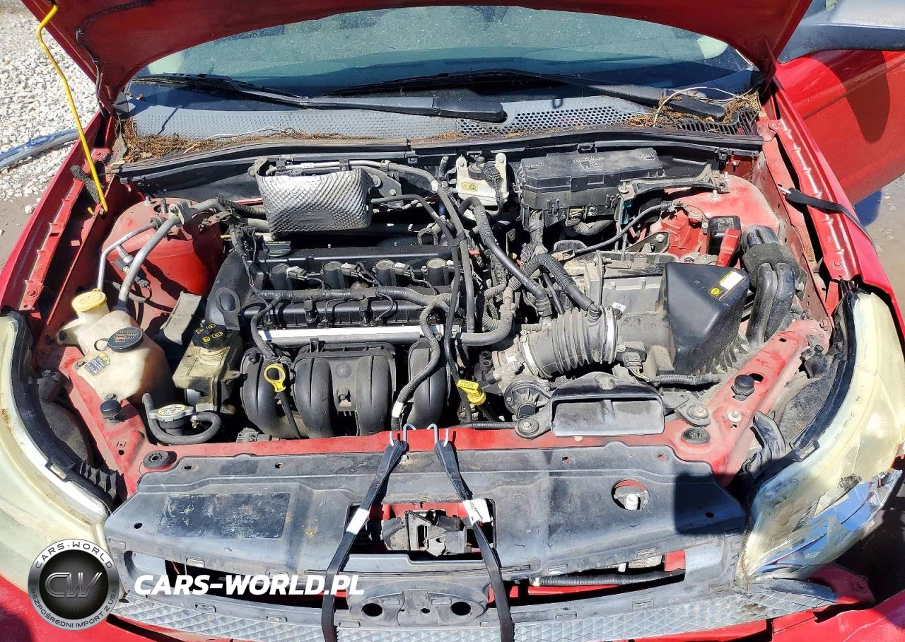 2008 Ford Focus Se VIN:1FAHP35N38W165866 - 11