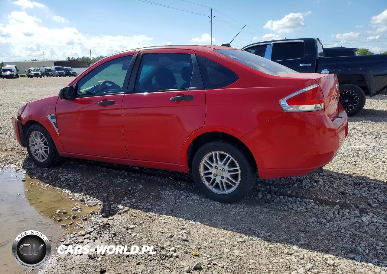 2008 Ford Focus Se VIN:1FAHP35N38W165866 - 2