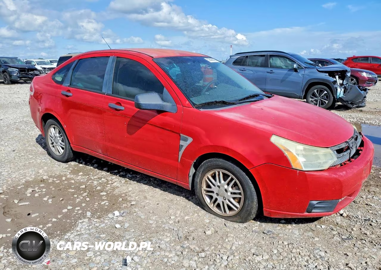 2008 Ford Focus Se VIN:1FAHP35N38W165866 - 4