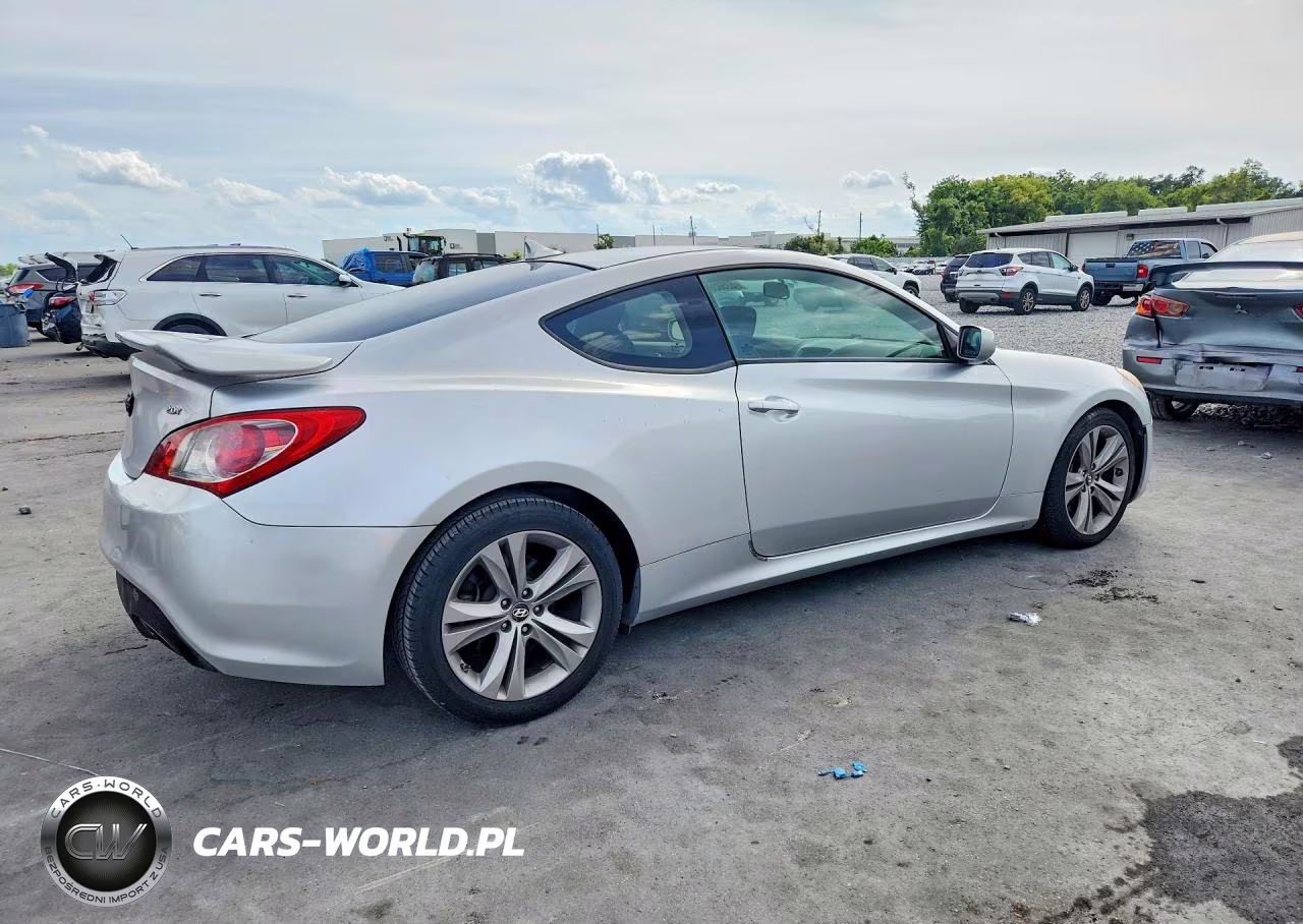 2012 Hyundai Genesis Coupe 2.0T VIN:KMHHT6KDXCU074547 - 3