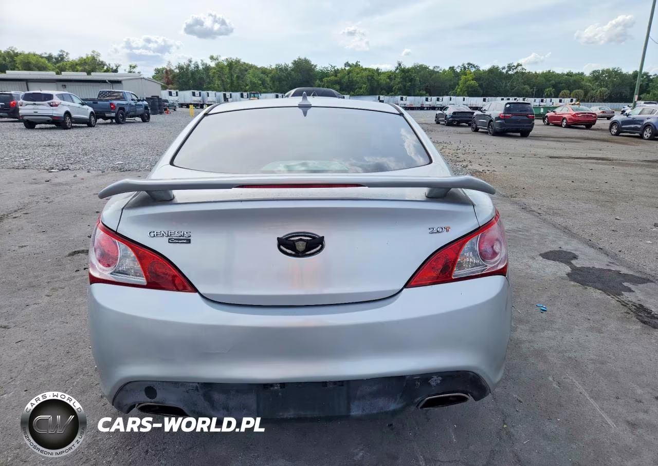 2012 Hyundai Genesis Coupe 2.0T VIN:KMHHT6KDXCU074547 - 6