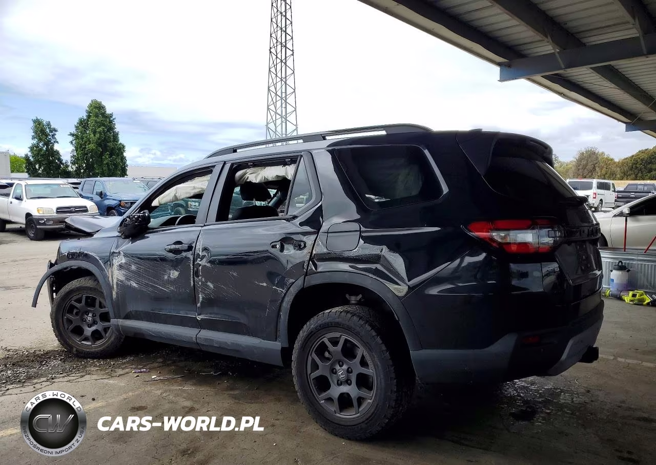2025 Honda Pilot Trailsport VIN:5FNYG1H60SB043707 - 2