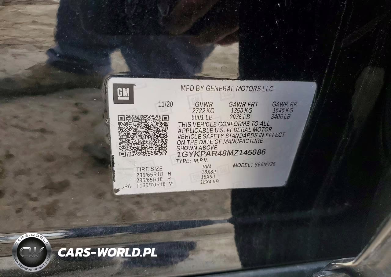 2021 Cadillac Xt6 Luxury VIN:1GYKPAR48MZ145086 - 13