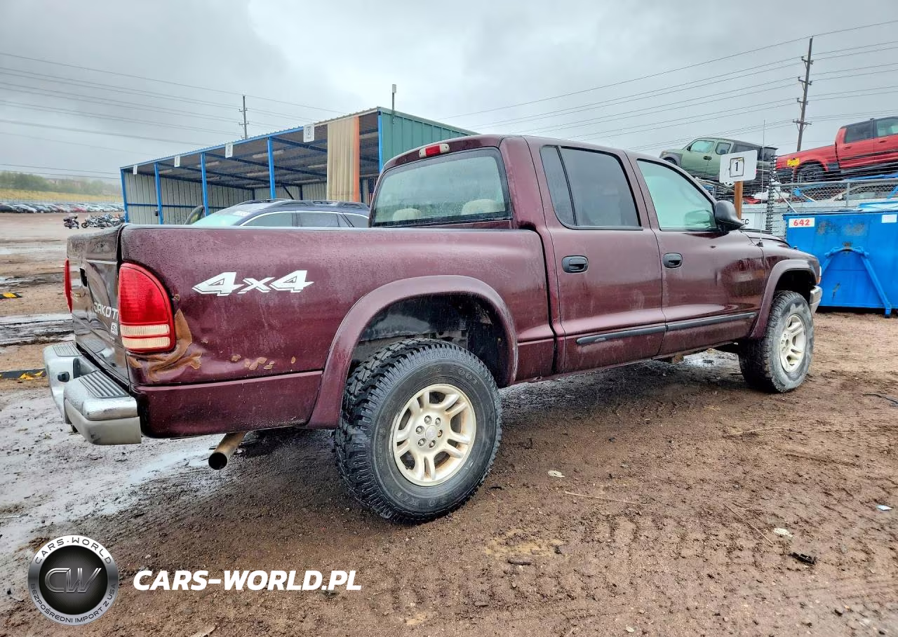 2004 Dodge Dakota Quad Slt VIN:1D7HG48NX4S556273 - 3