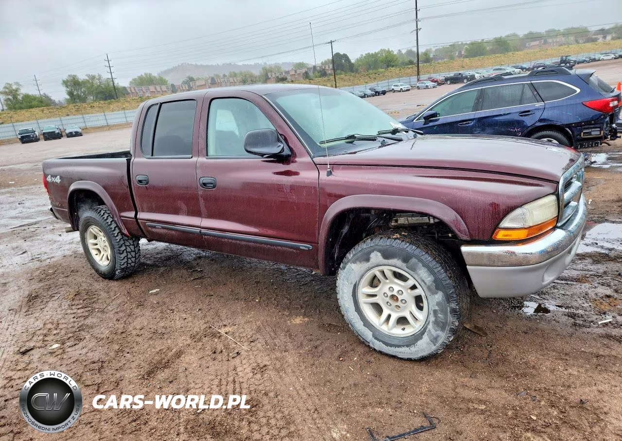 2004 Dodge Dakota Quad Slt VIN:1D7HG48NX4S556273 - 4