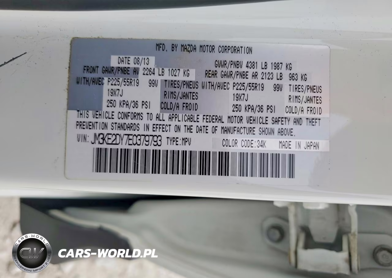 2014 Mazda Cx-5 Gt VIN:JM3KE2DY7E0379793 - 12
