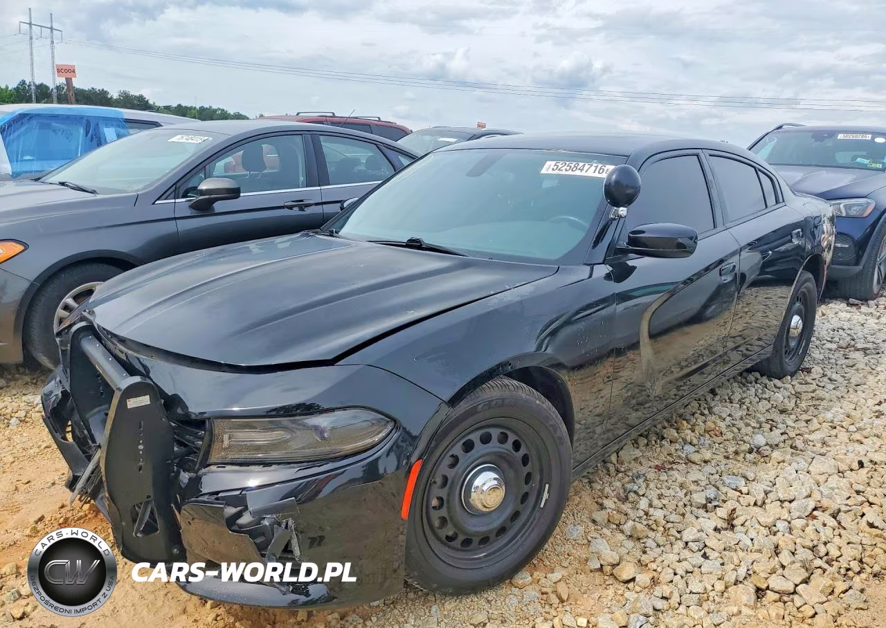 2017 Dodge Charger Police VIN:2C3CDXKT7HH621376 - 1