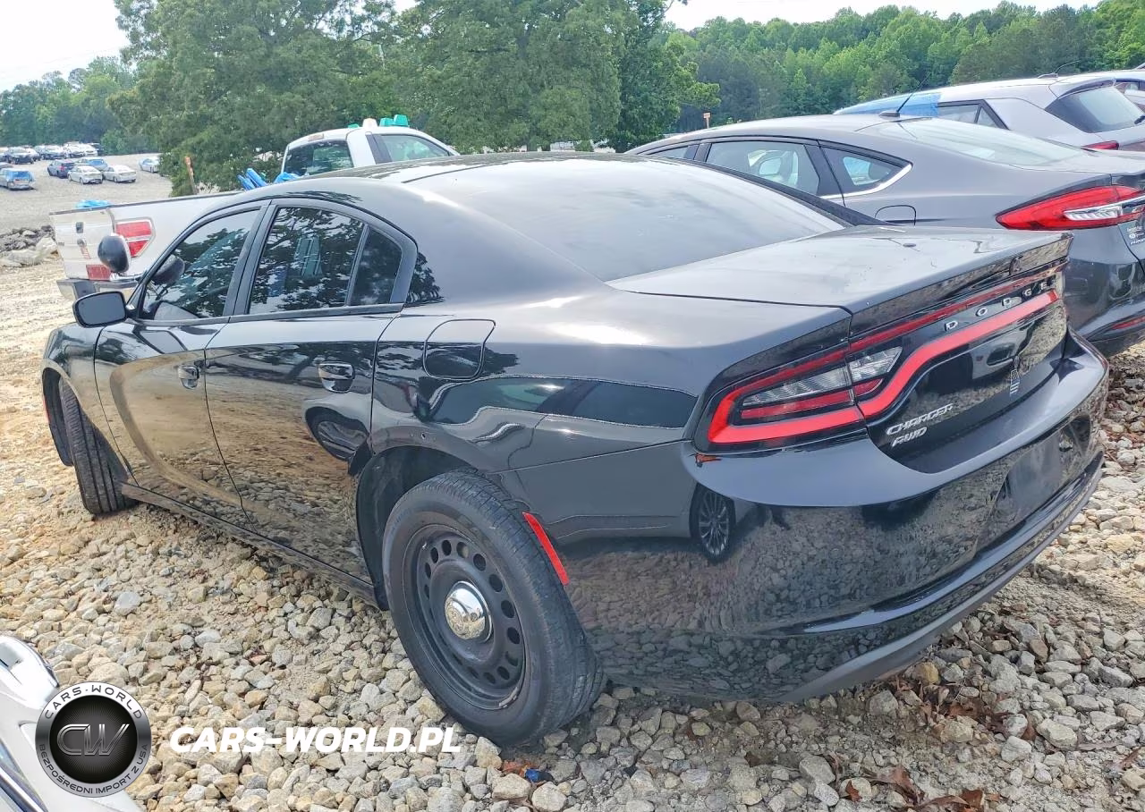 2017 Dodge Charger Police VIN:2C3CDXKT7HH621376 - 2
