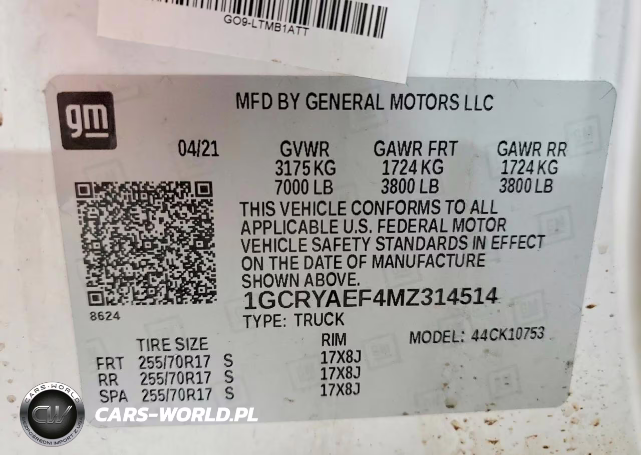 2021 Chevrolet Silverado K1500 VIN:1GCRYAEF4MZ314514 - 12