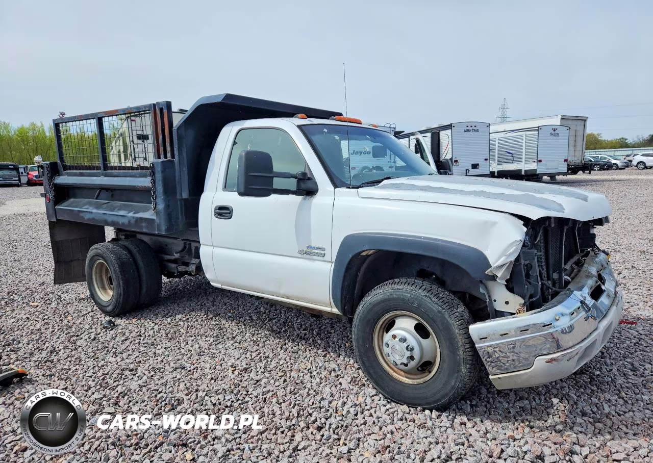 2006 Chevrolet Silverado Dump Truck VIN:1GBJC34DX6E241218 - 4