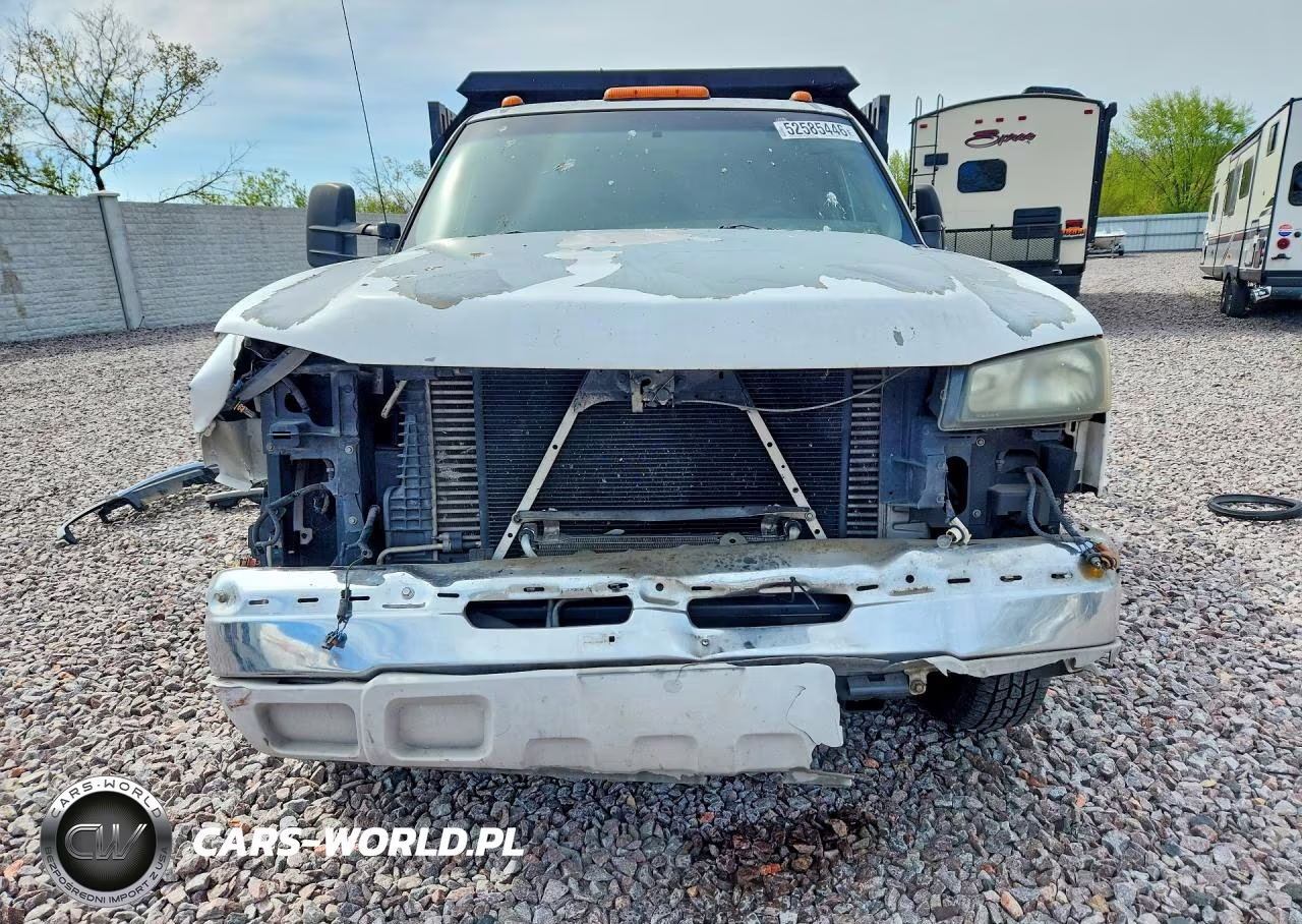 2006 Chevrolet Silverado Dump Truck VIN:1GBJC34DX6E241218 - 5