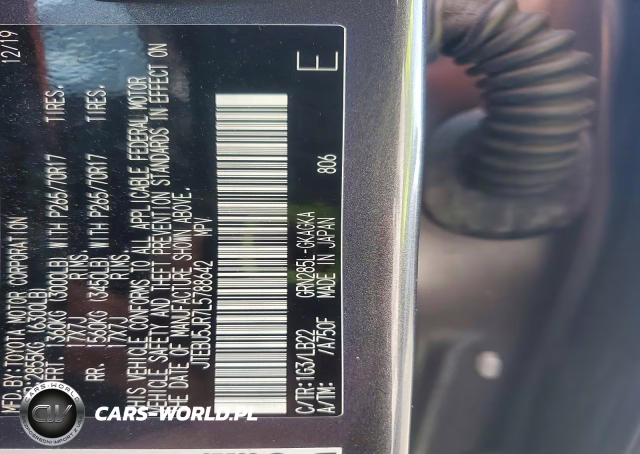 2020 Toyota 4Runner Sr5 Premium VIN:JTEBU5JR7L5788642 - 13
