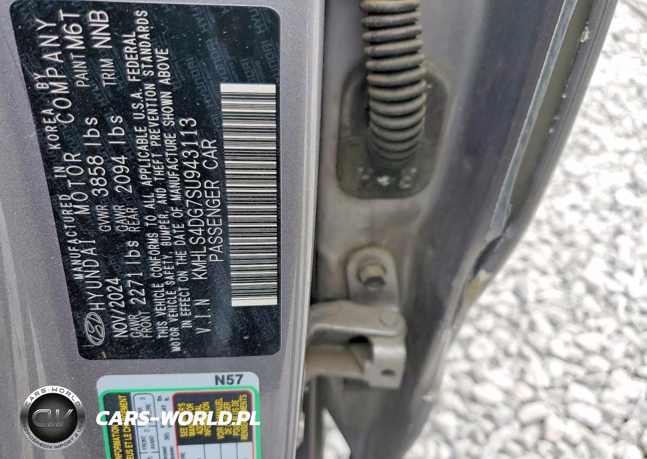 2025 Hyundai Elantra Sel VIN:KMHLS4DG7SU943113 - 12
