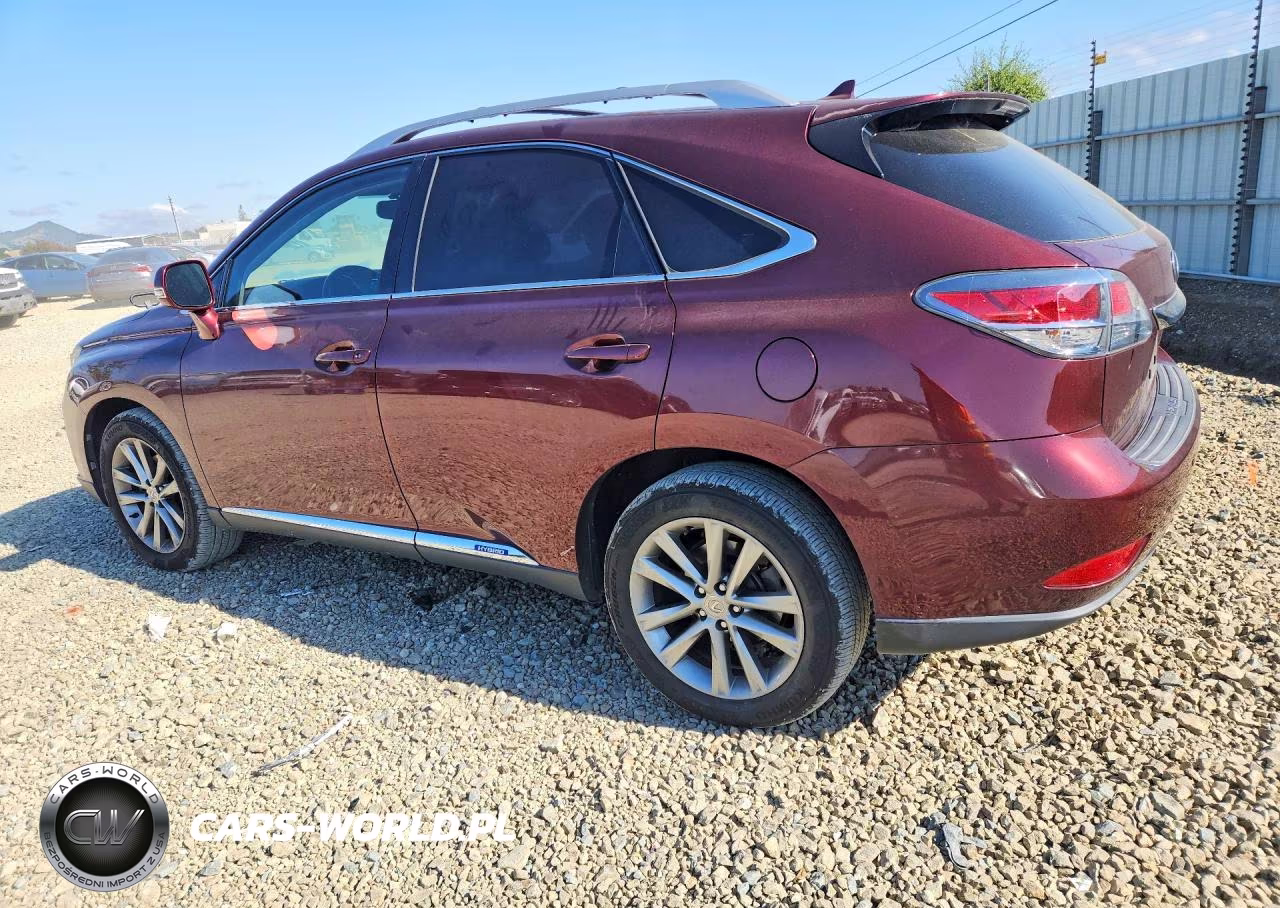 2013 Lexus Rx 450H VIN:JTJBC1BA5D2450018 - 2