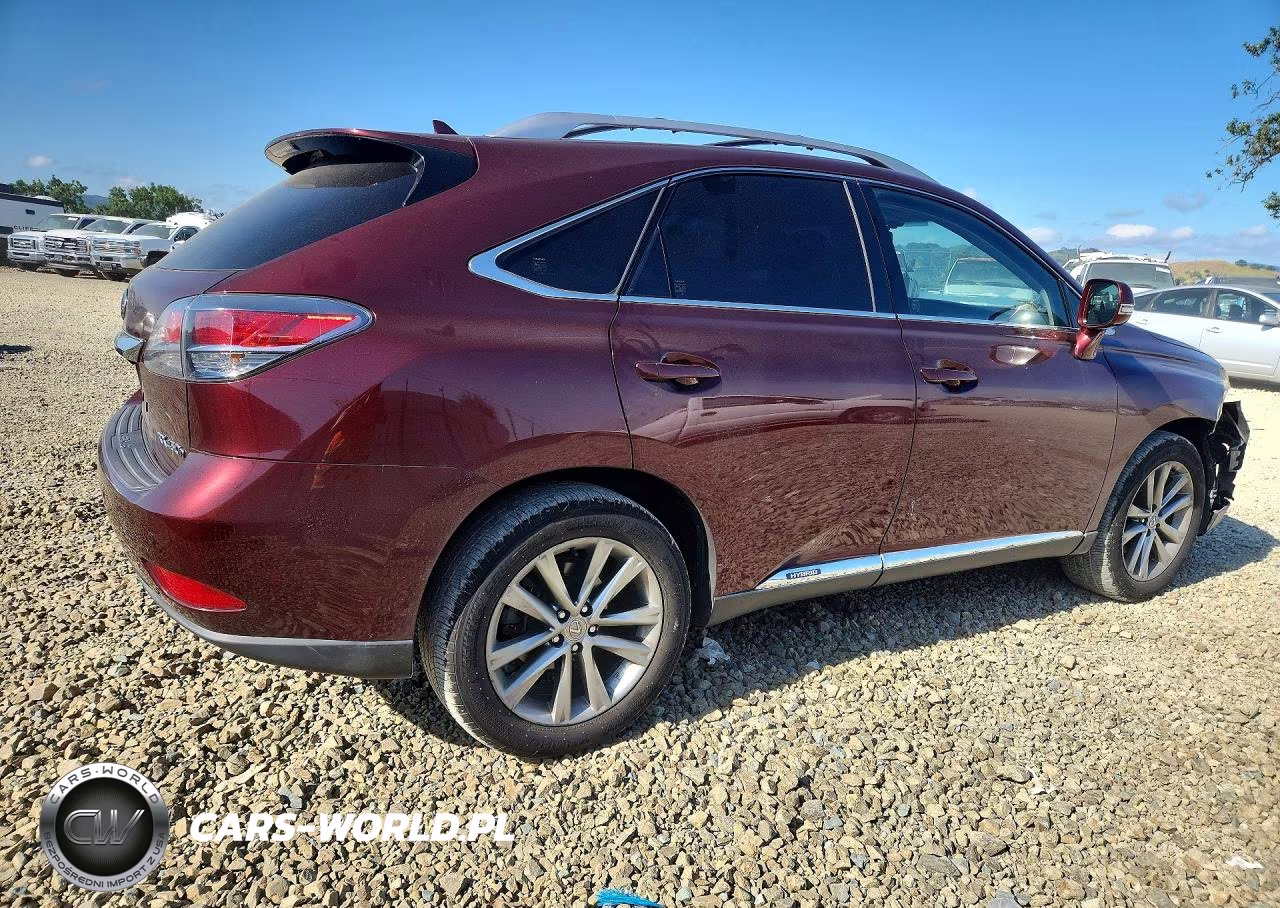 2013 Lexus Rx 450H VIN:JTJBC1BA5D2450018 - 3