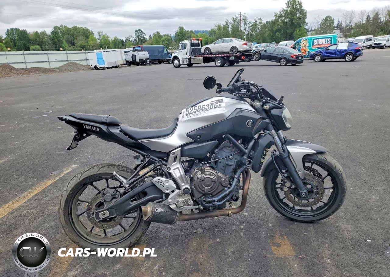 2017 Yamaha Fz07 C – zdjęcie 1 z 9