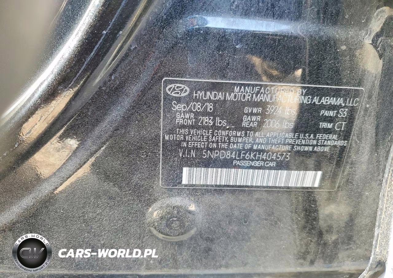2019 Hyundai Elantra Sel VIN:5NPD84LF6KH404573 - 13