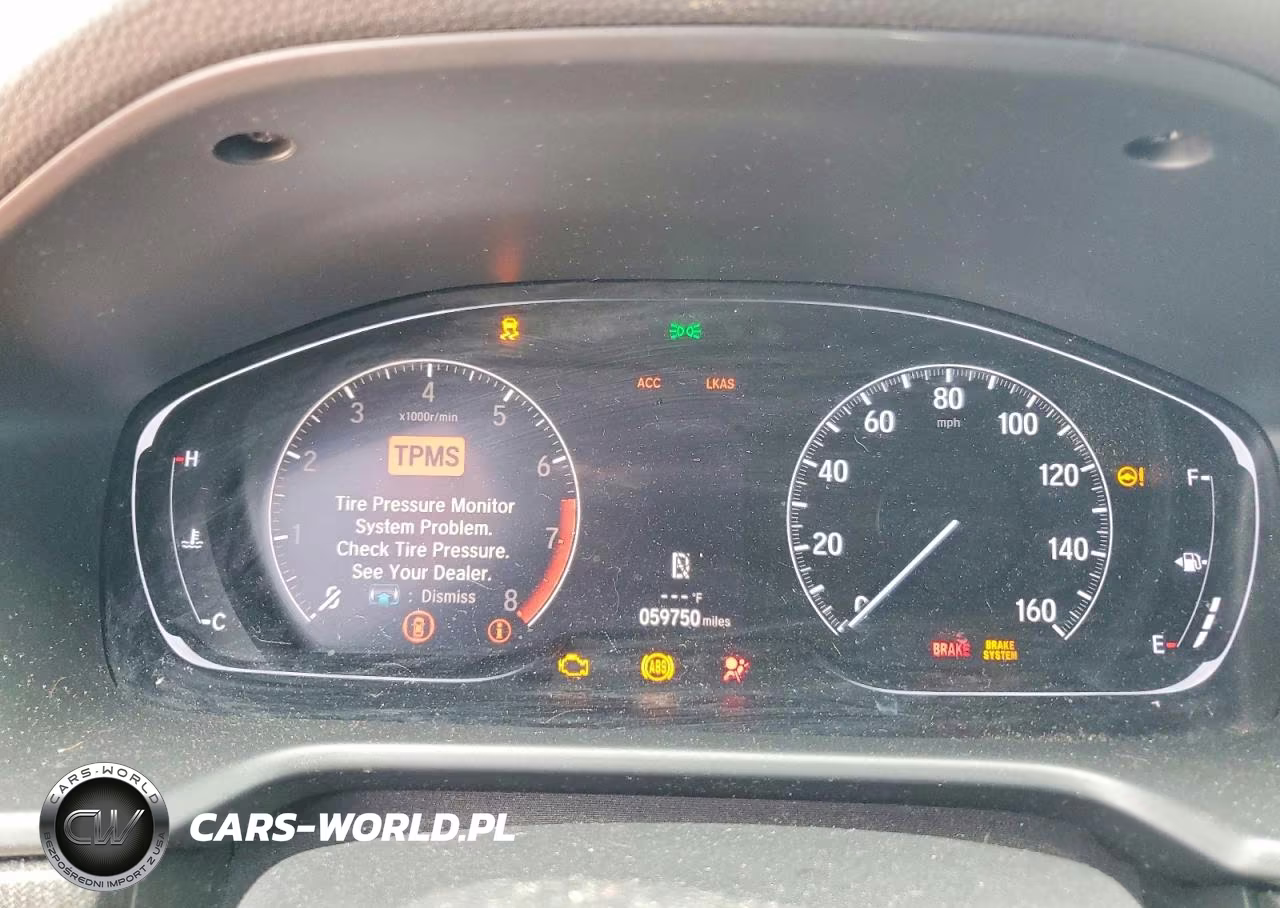 2019 Honda Accord Sport VIN:1HGCV1F39KA074621 - 9