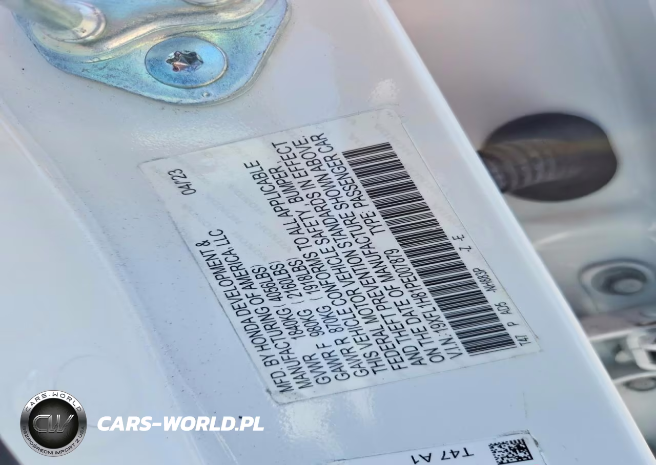2023 Honda Civic Sport Touring VIN:19XFL1H81PE007879 - 12