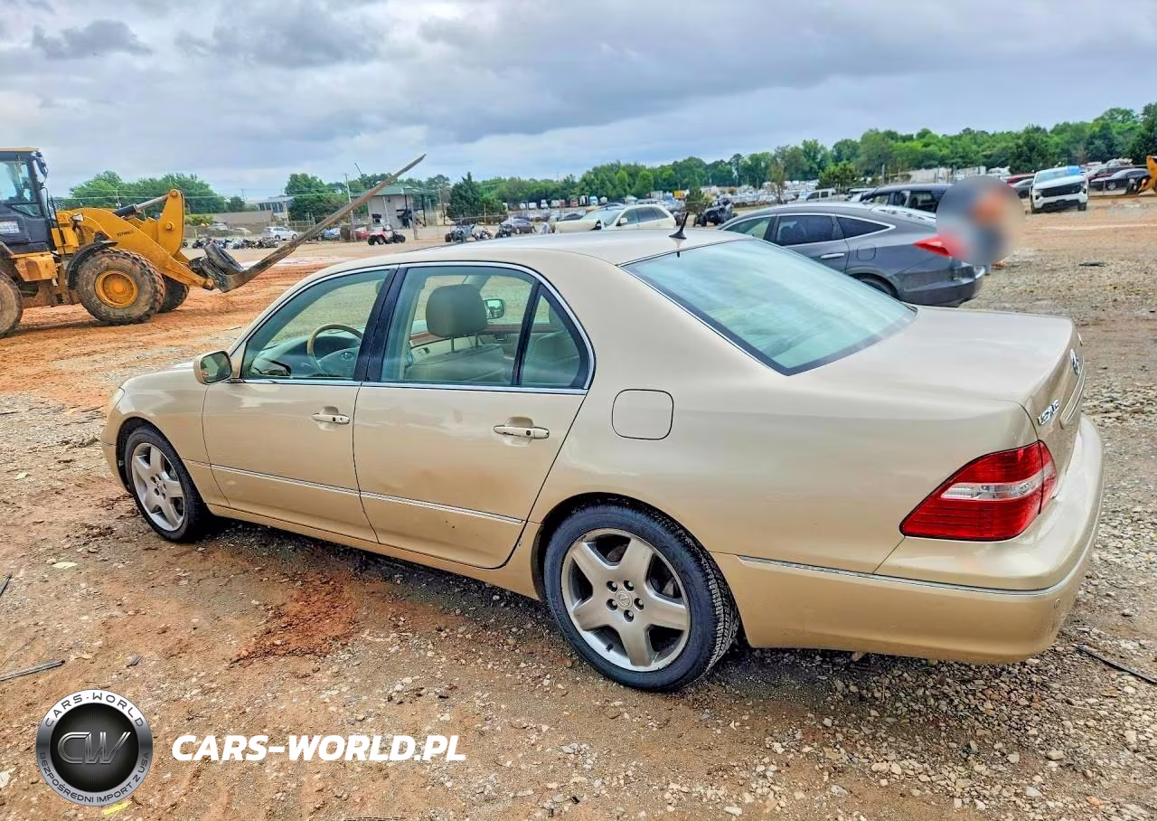 2005 Lexus Ls 430 VIN:JTHBN36F555023290 - 2
