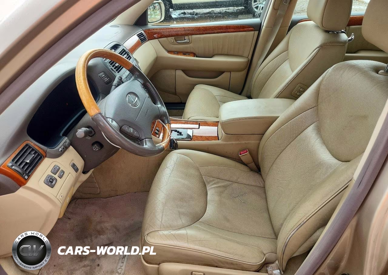 2005 Lexus Ls 430 VIN:JTHBN36F555023290 - 7