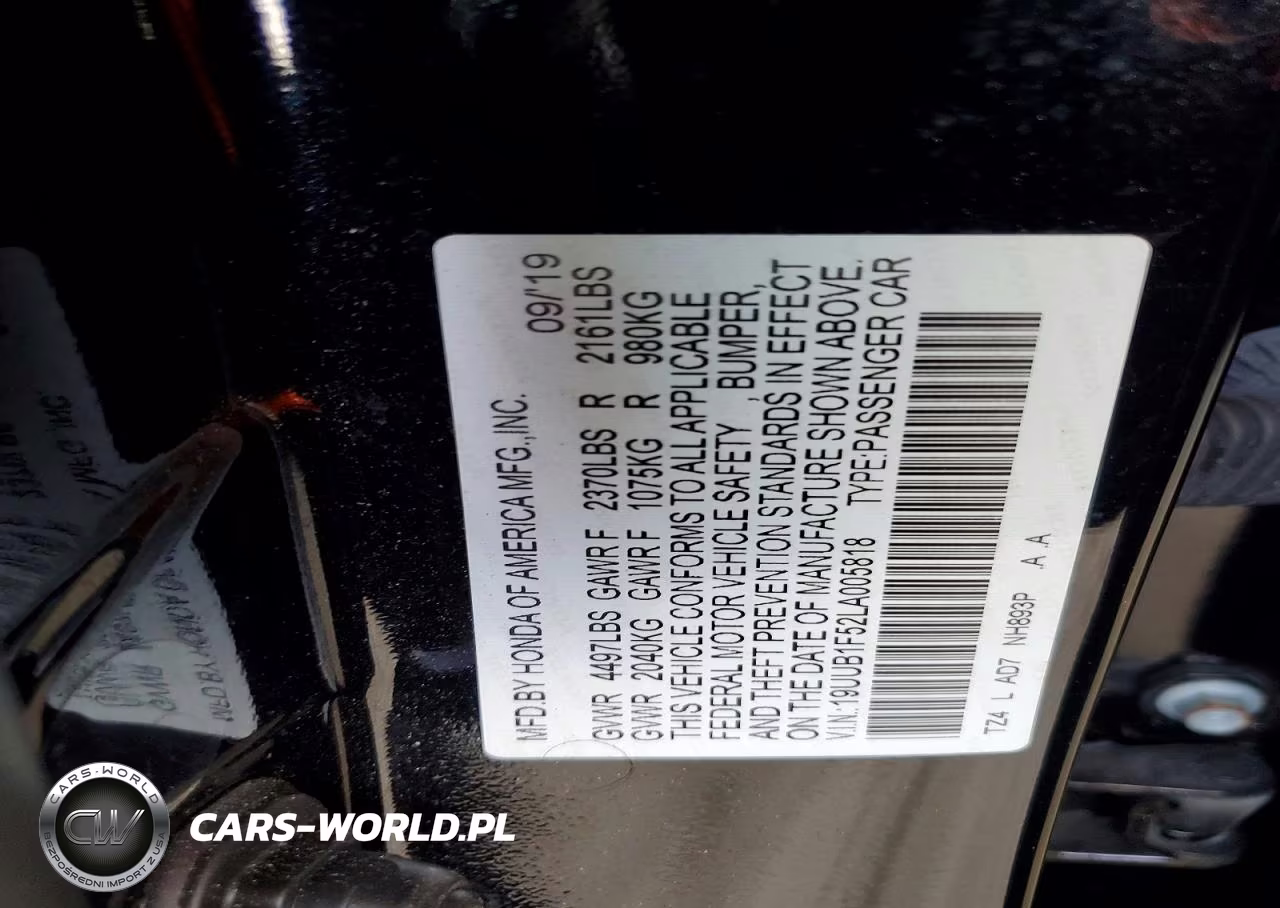 2020 Acura Tlx Technology VIN:19UUB1F52LA005818 - 12