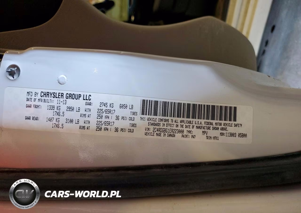 2014 Dodge Grand Caravan Se VIN:2C4RDGBG1ER223000 - 14