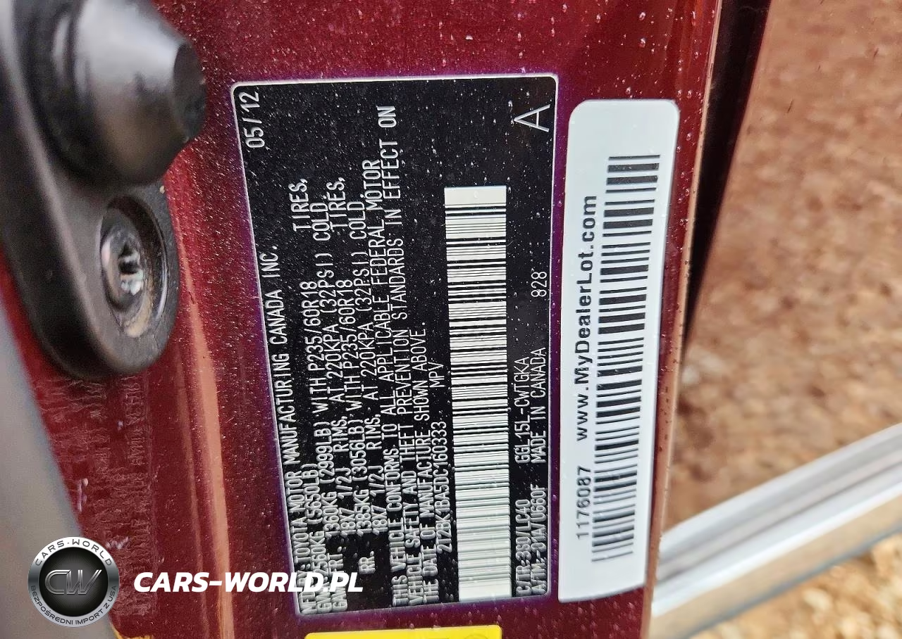 2013 Lexus Rx 350 Base VIN:2T2BK1BA5DC160333 - 13