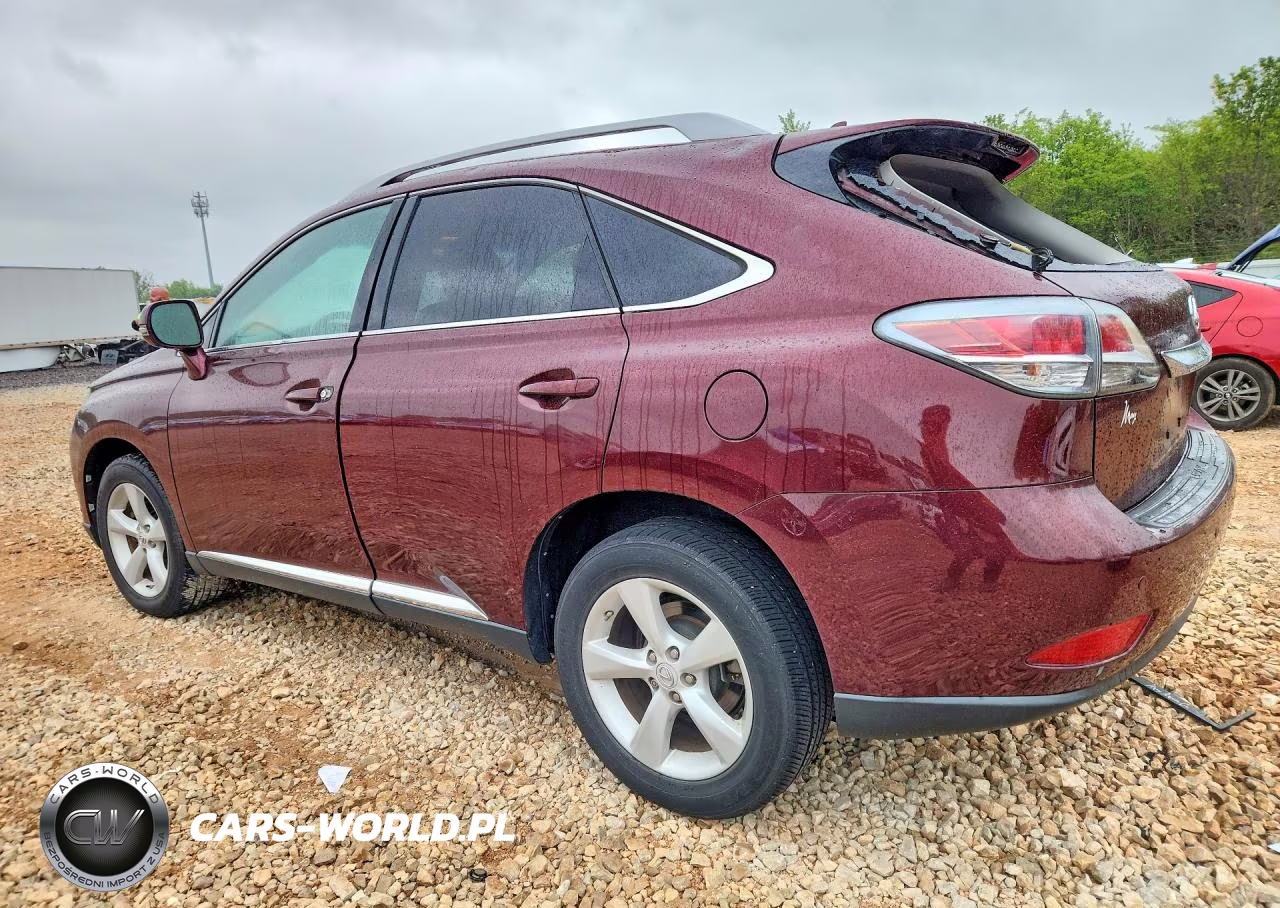 2013 Lexus Rx 350 Base VIN:2T2BK1BA5DC160333 - 2