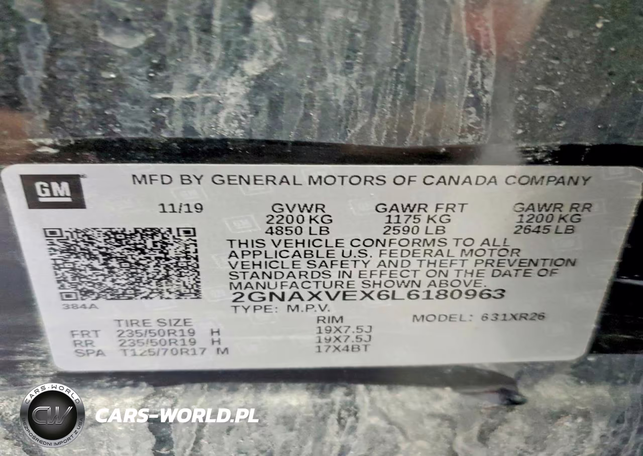 2020 Chevrolet Equinox Lt VIN:2GNAXVEX6L6180963 - 13