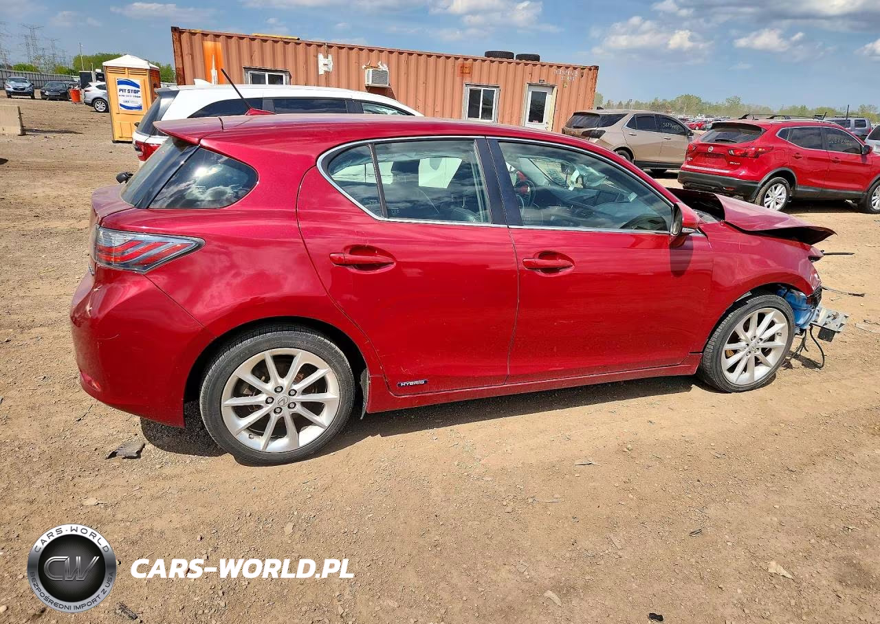 2012 Lexus Ct 200 VIN:JTHKD5BH7C2077288 - 3