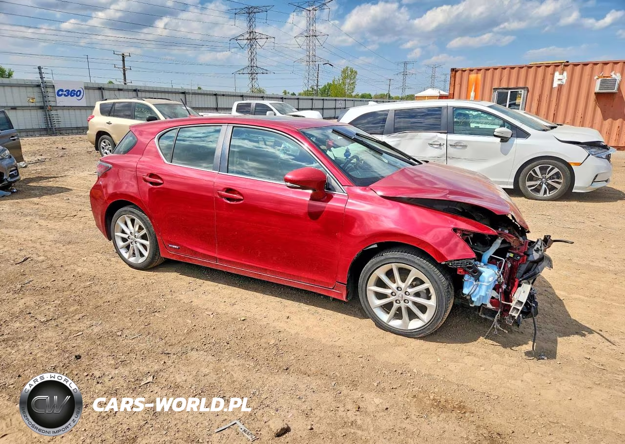 2012 Lexus Ct 200 VIN:JTHKD5BH7C2077288 - 4