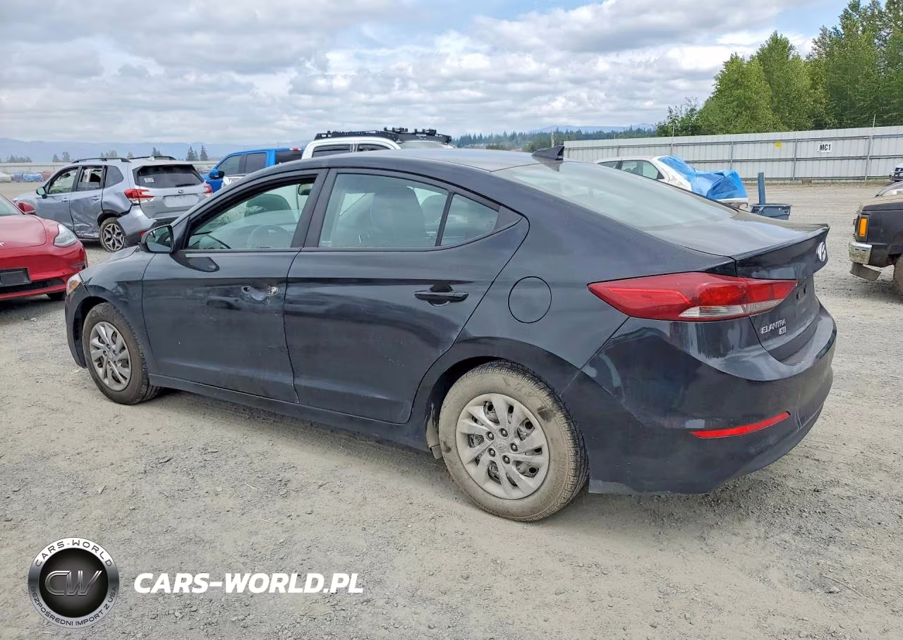 2017 Hyundai Elantra Se VIN:KMHD74LF1HU089081 - 2