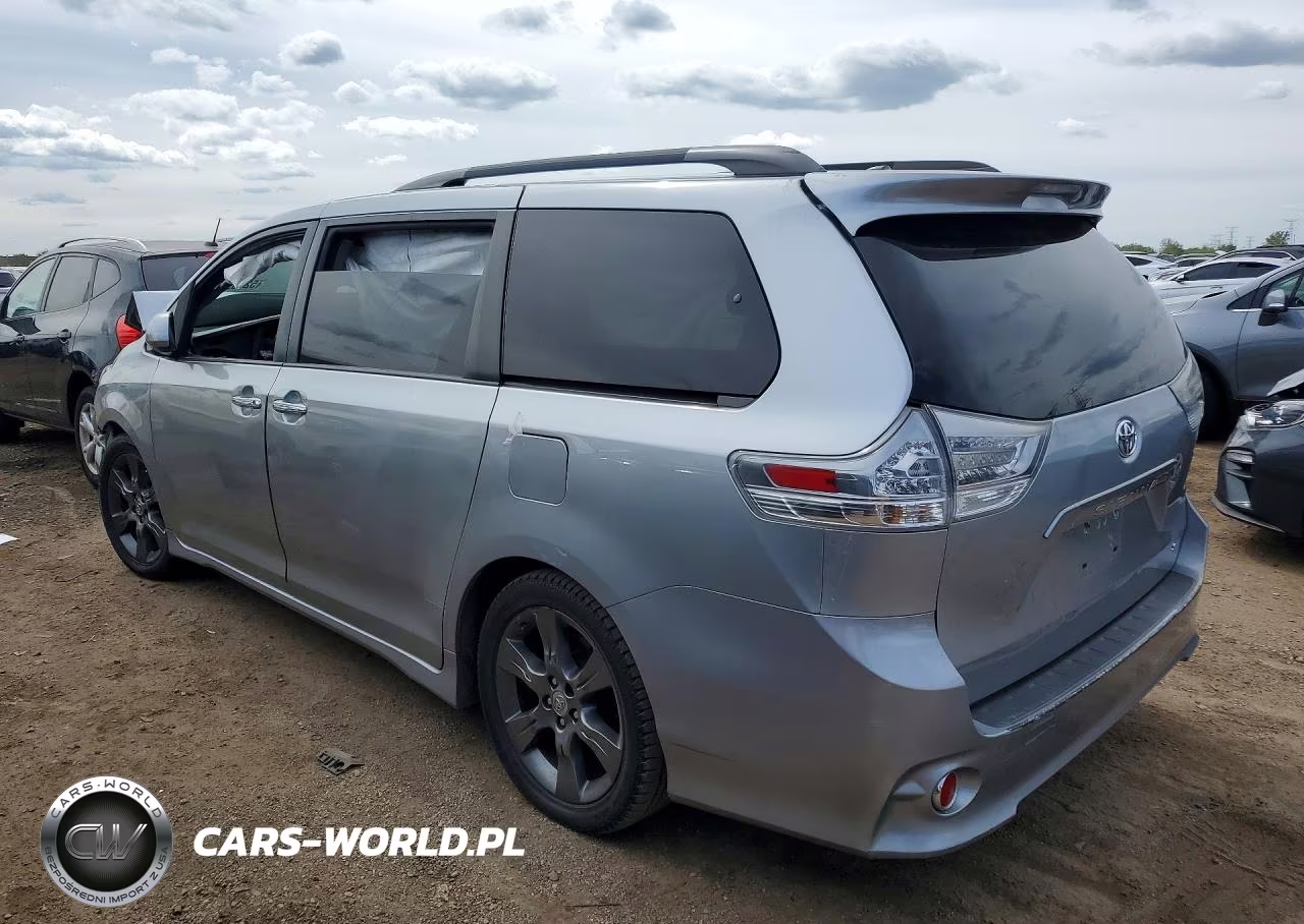 2016 Toyota Sienna Se 8-Passenger VIN:5TDXK3DC5GS708265 - 2