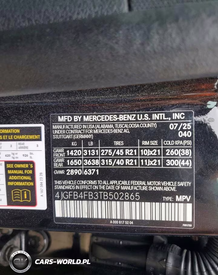 2026 Mercedes-Benz Gle 350 VIN:4JGFB4FB3TB502865 - 12