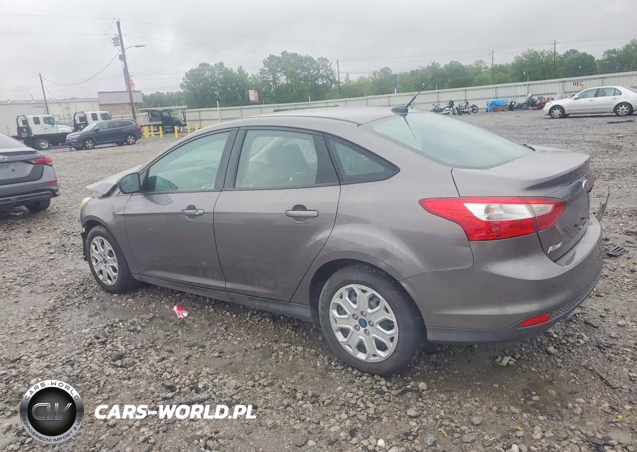 2012 Ford Focus Se VIN:1FAHP3F23CL384728 - 2