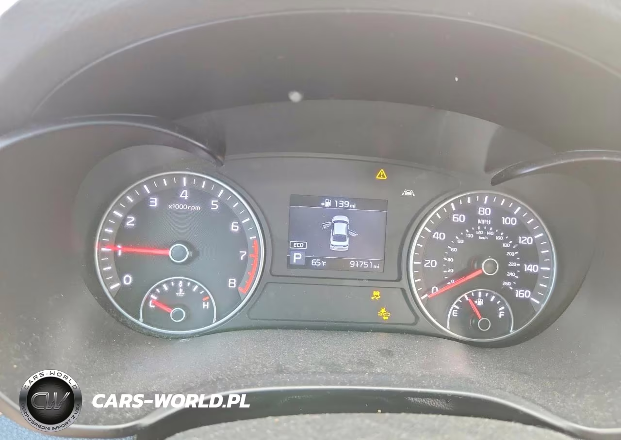 2020 Kia Optima Lx VIN:5XXGT4L33LG389576 - 9
