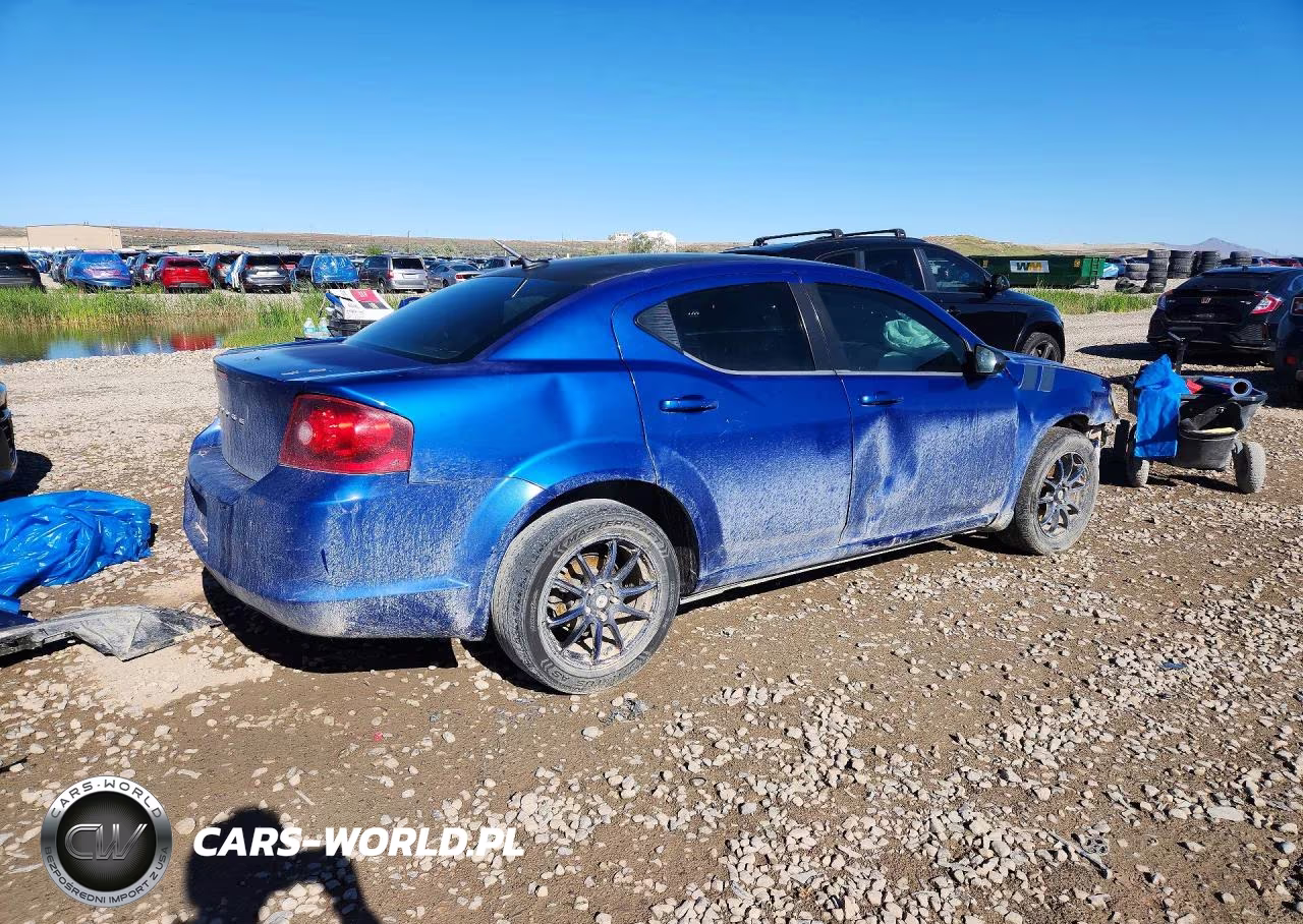 2014 Dodge Avenger Se VIN:1C3CDZAB2EN154858 - 3