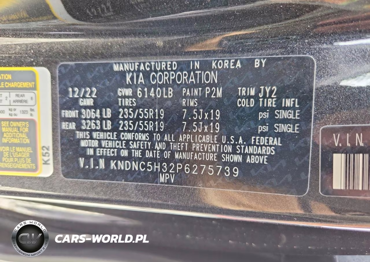 2023 Kia Carnival Ex VIN:KNDNC5H32P6275739 - 13
