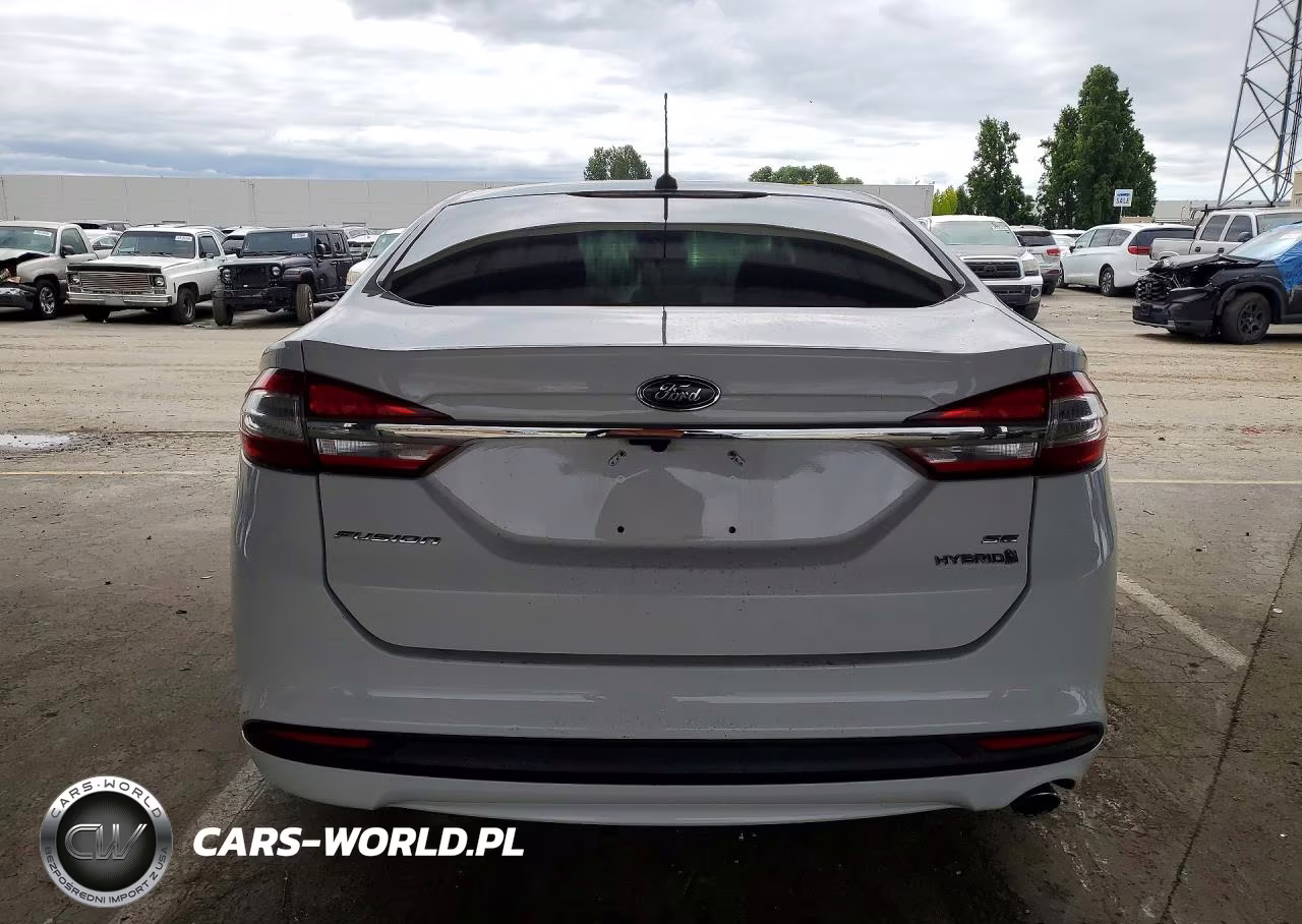 2018 Ford Fusion Se Hybrid VIN:3FA6P0LU1JR129182 - 6