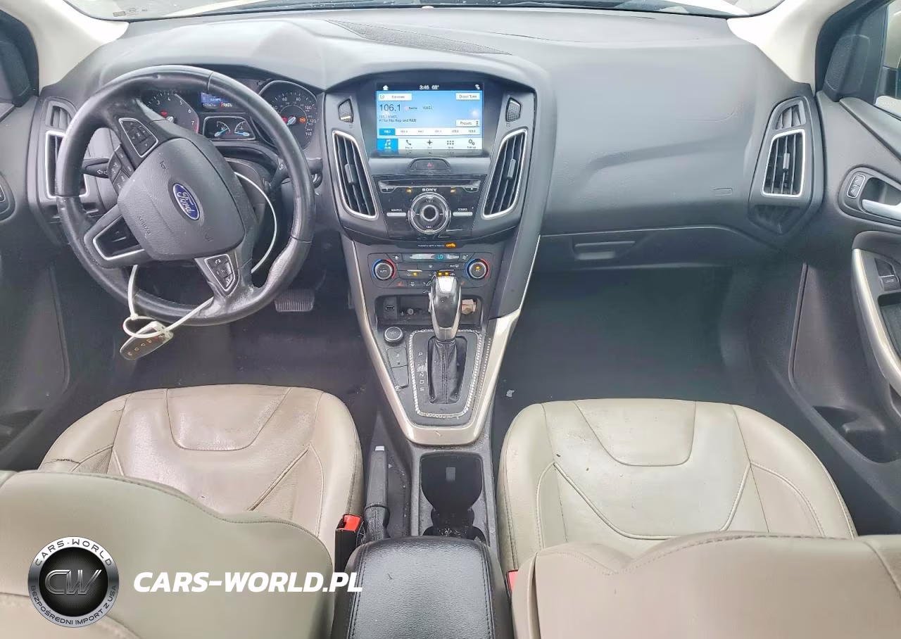 2017 Ford Focus Titanium VIN:1FADP3J26HL287830 - 8